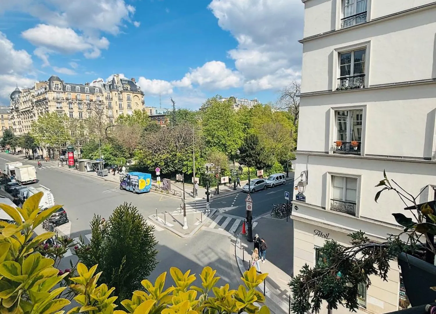 Modern Cozy Flat In The Marais Parking Daire Paris