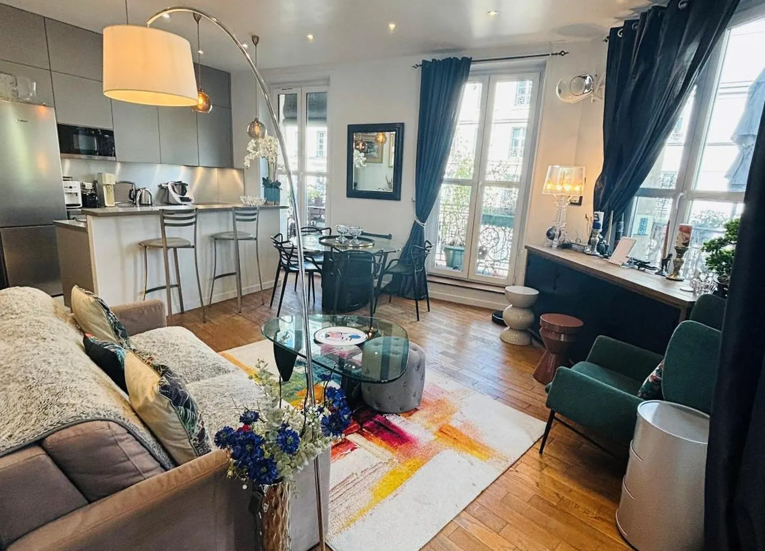Modern Cozy Flat In The Marais Parking Apartment Paris
